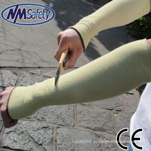 NMSAFETY en388 Aramid Fibers sleeves anti cut guante